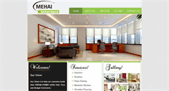 Desktop Screenshot of mehaiinterior.com